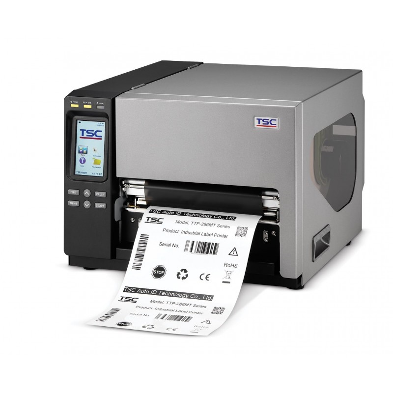 Imprimante étiquettes industrielle TSC TTP-286MT Séries pour étiquettes large