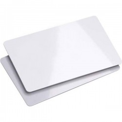 Carte PVC Blanche RFID Mifare 13.56 MHz