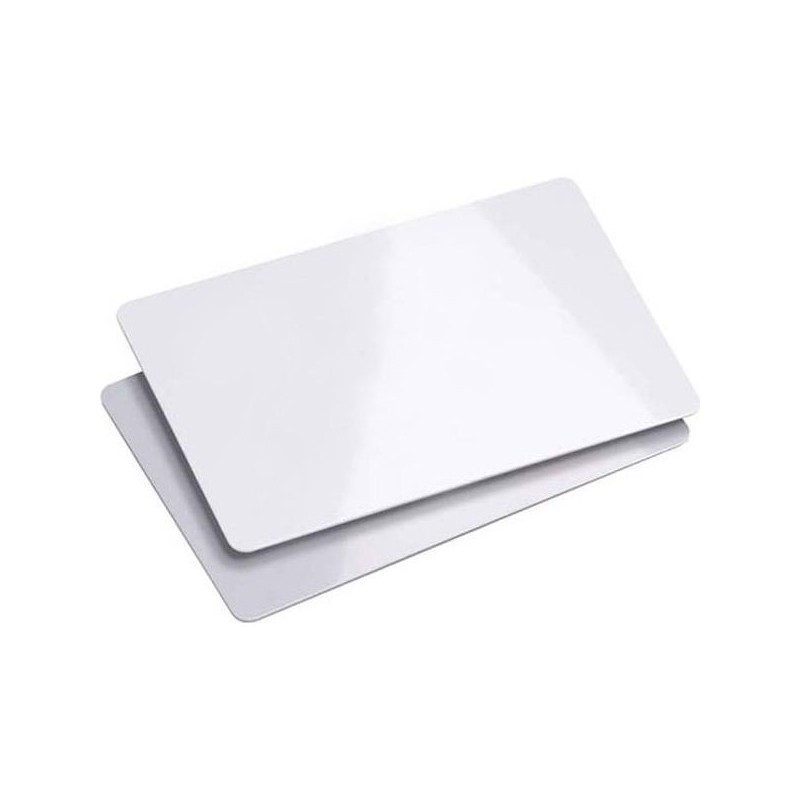 Carte PVC Blanche RFID Mifare 13.56 MHz