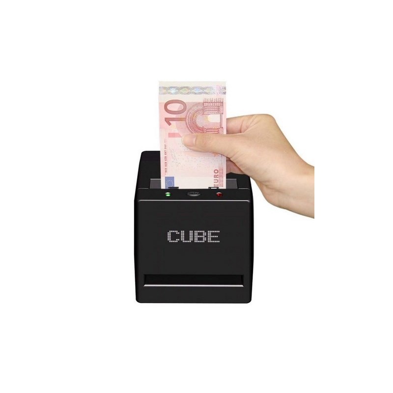 Détecteur de faux billets CUBE EUR facile à utiliser