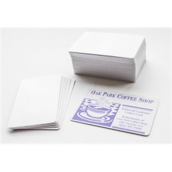 Cartes plastiques réinscriptibles blanches pour Tattoo RW 2