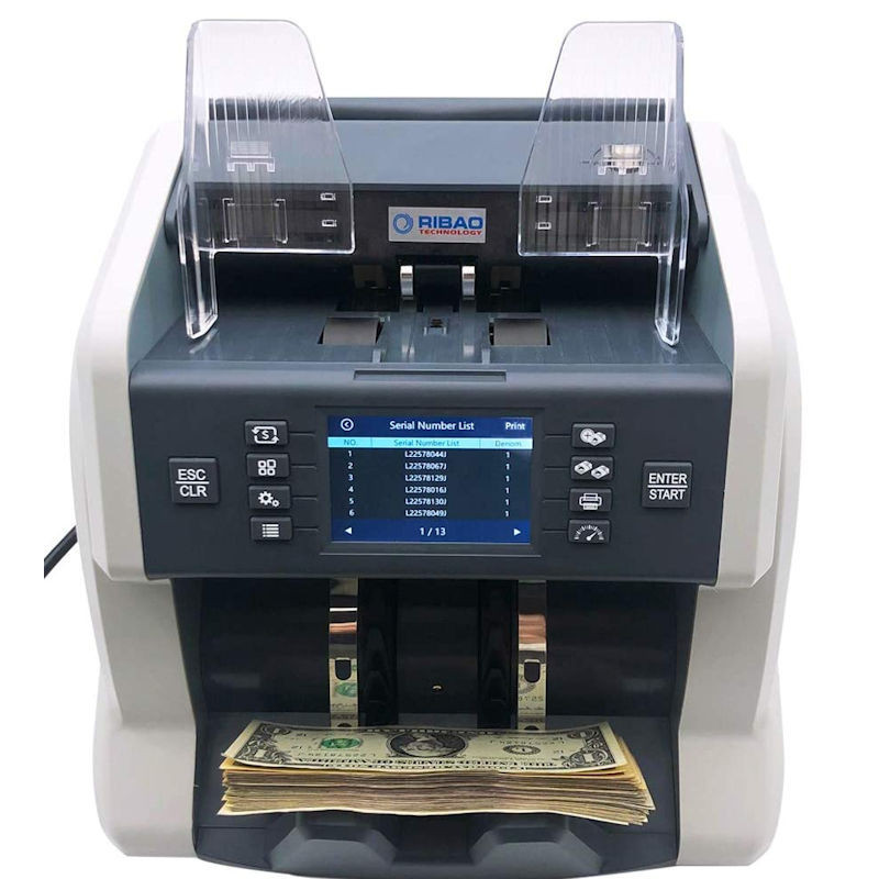 Compteuse, Trieuse et détecteur de faux billets PRO  BC-55 