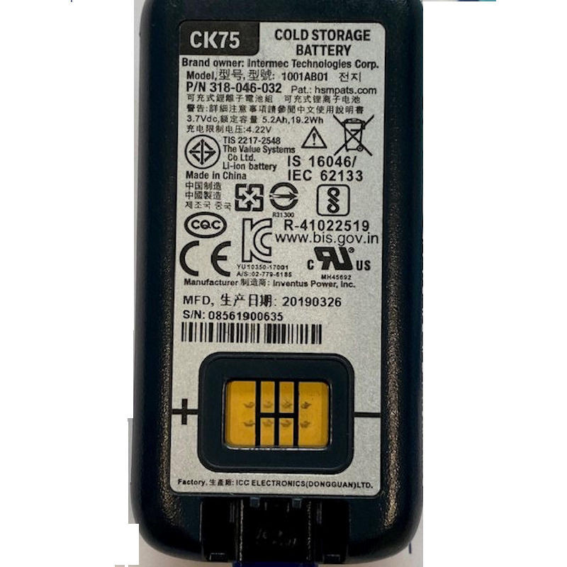 Batterie pour Honeywell CK75 pour Frigo 