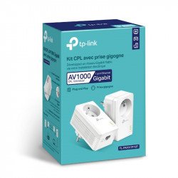 Kit adaptateur CPL AV1000 Gigabit Réseau haut débit 