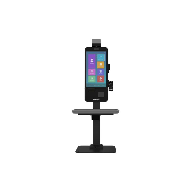 Borne Interactive Libre-Service HiStone HS520T – Écran Tactile 27” Android avec Scanner & Imprimante Thermique